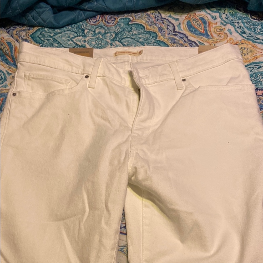Levi's Classic White Jeans